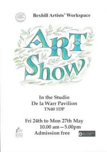 Studio of the De La Warr Pavilion, 24-27 May, 10am-5pm